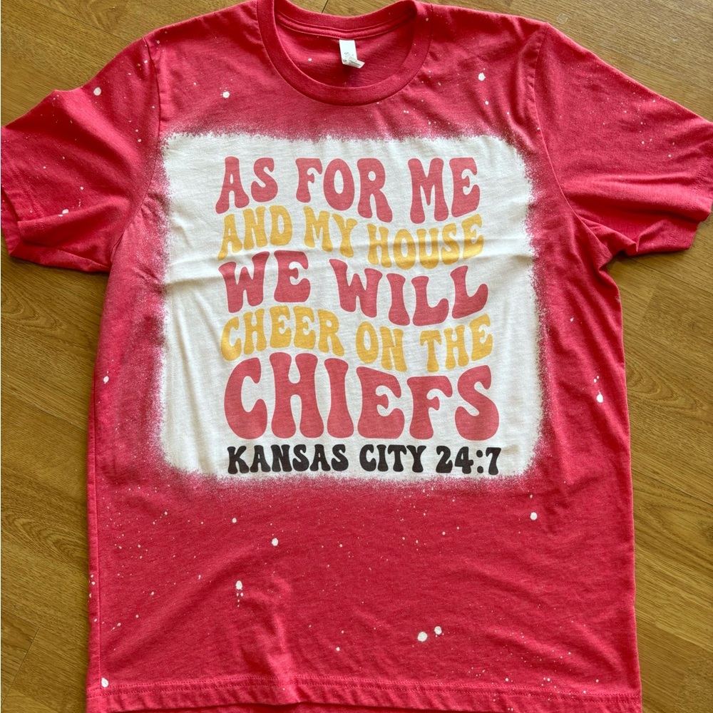 Kansas City Chiefs Bleached T-Shirt